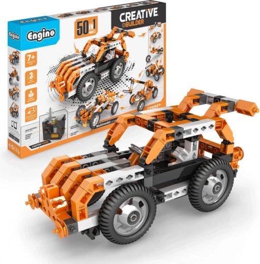 stavebnica Engino Creative Builder 50 v 1 s motorčekom