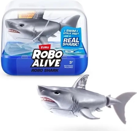 ZURU RoboAlive plávajúci žralok sivý