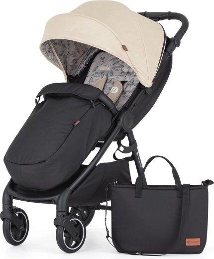 Petite&Mars športový kočík Royal3 black sahara beige