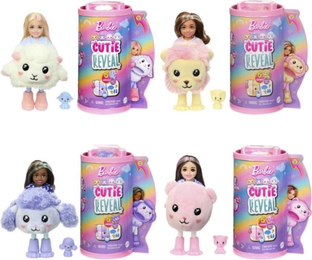 Barbie Cutie Reveal Pastelová edícia Chelsea