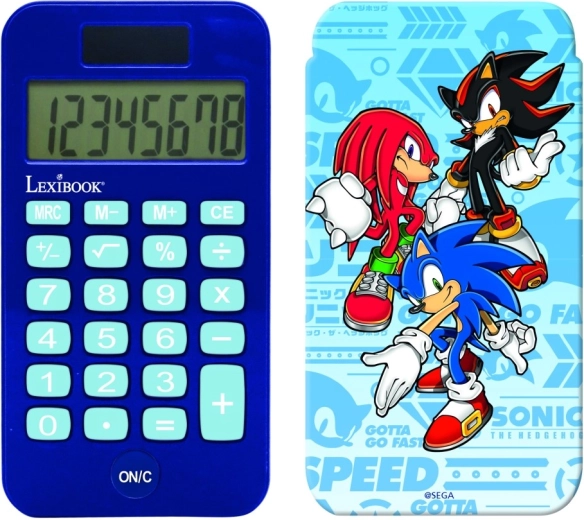 Lexibook vrecková kalkulačka SONIC pre deti