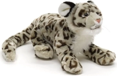 Plyšový snežný leopard 40 cm eco-friendly