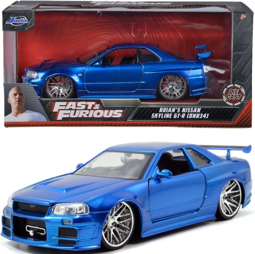 Model auta NISSAN Skyline Fast & Furious 19 cm