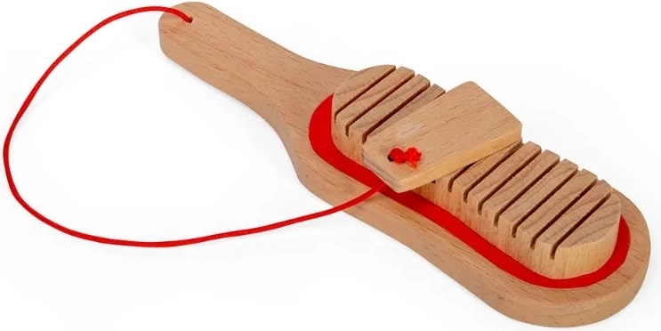 Bigjigs Toys drevené guiro – prírodné prevedenie