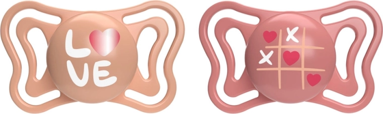 Chicco Physio Light silikónové cumlíky, ružové, 16–36 mesiacov, 2 ks