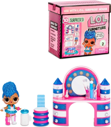 L.O.L. Surprise! furniture divadelná sada s bábikou a doplnkami