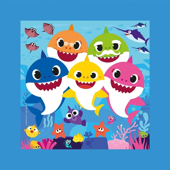 Puzzle Clementoni Frame Me Up Baby Shark 60 dielikov