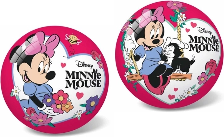 Lopta Star Disney Minnie s kvetmi 23 cm