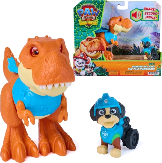 Spin Master Paw Patrol dino film – Rex s interaktívnym T‑Rexom Timmy