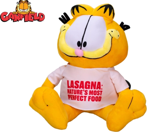 Plyšový kocúr Garfield 24 cm sediaci