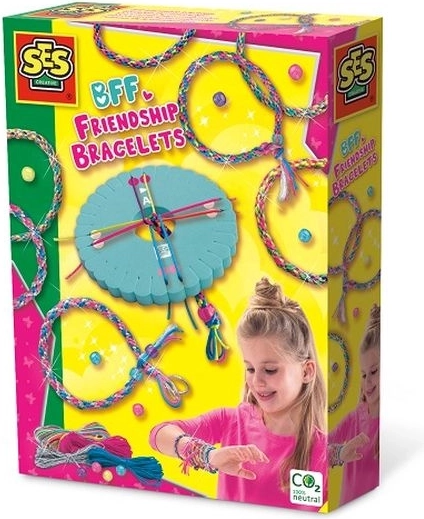 SES Creative BFF sada na pletenie náramkov priateľstva