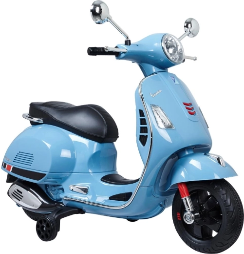 Elektrická motorka Vespa GTS Buddy Toys modrá