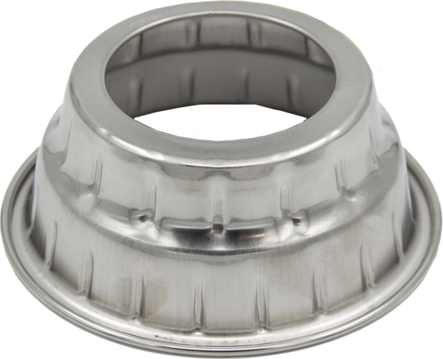 Zatváracia hlava z nehrdzavejúcej ocele pre viečka 83 a 68 mm