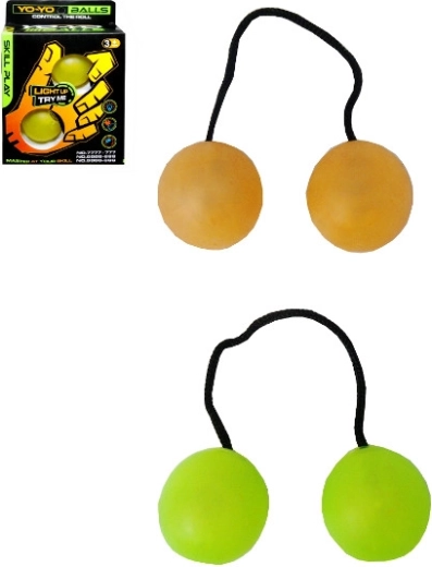 Svetielkujúce gule na šnúrkach pre deti