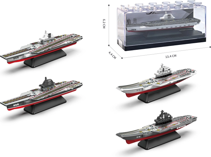 Kovový model lietadlovej lode 1:64 – viac variantov