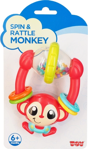 Hap-P-Kid hrkálka opica pre bábätká