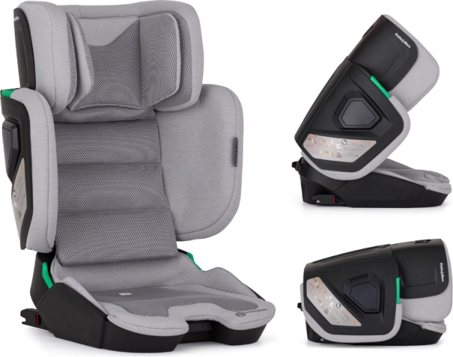 Petite&Mars autosedačka Flex Pro i-Size gentle grey air 100–150 cm (15–36 kg)
