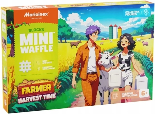 Marioinex Mini waffle farma – čas žatvy 100 dielikov