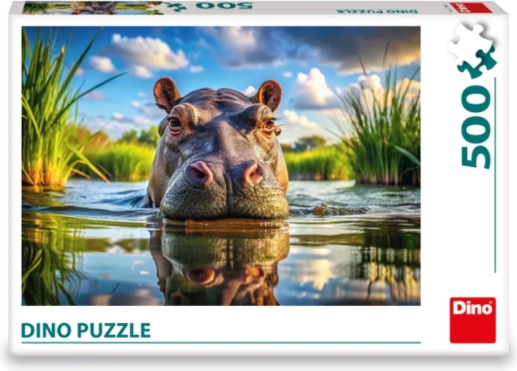 DINO puzzle Roztomilý hroch 500 dielikov