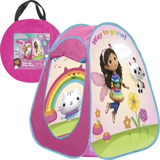 Samorozkladací detský stan Mačací domček GABI do izby aj záhrady