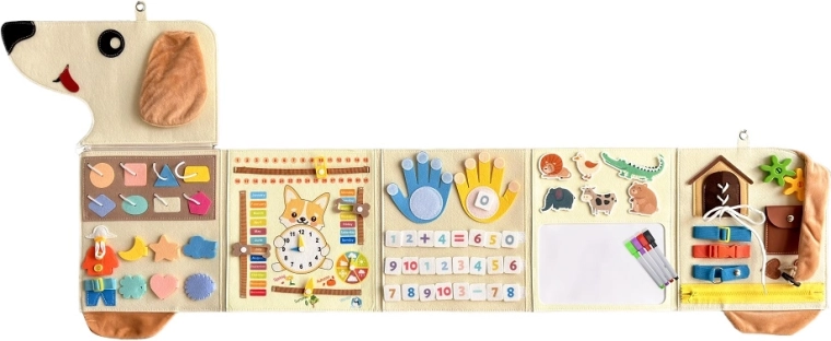 2Kids Toys mäkký aktivity board psík