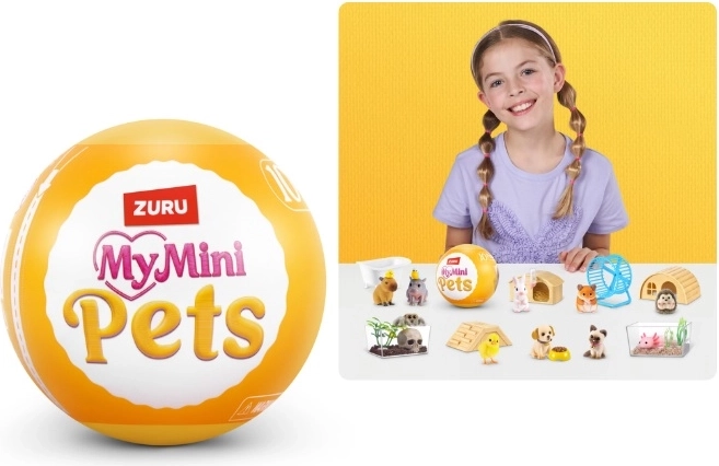 ZURU My Mini Pets zberateľská guľa - 1 kus