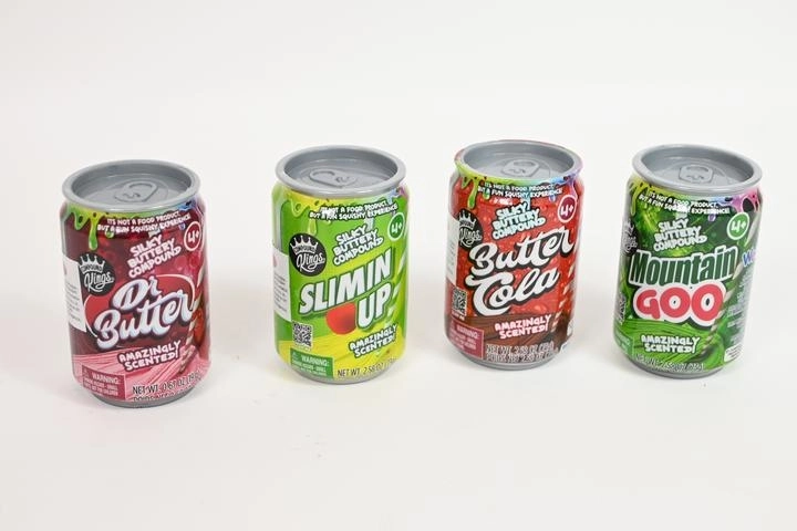 Wecool Mini plechovka so squishy plastelínou
