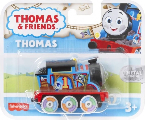 Ťahacia kovová lokomotíva Fisher-Price Mašinka – Tomáš