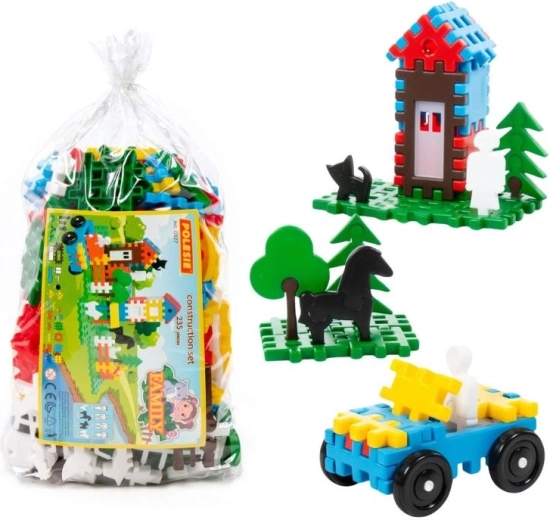 Stavebnica Blok Family – 235 dielikov