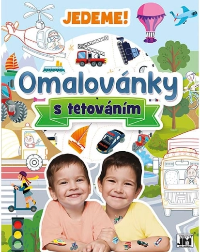 Omaľovánky s tetovaním Ideme