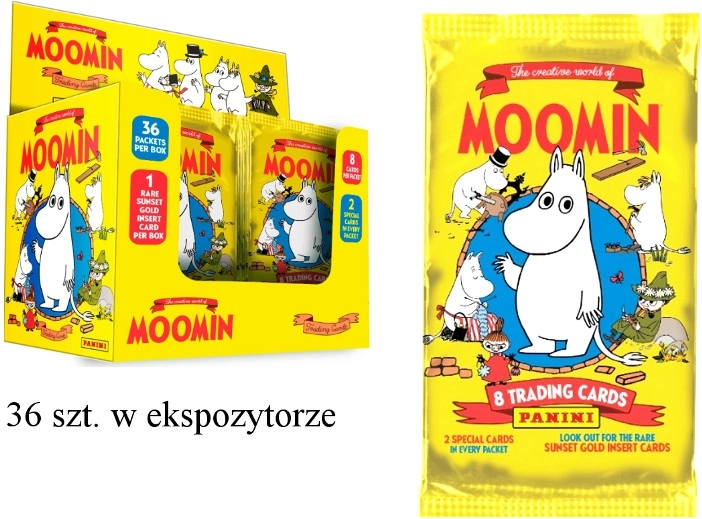 Panini Muminki sáčok s kartami - 1 kus