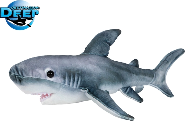Plyšový žralok Destination Deep 45 cm