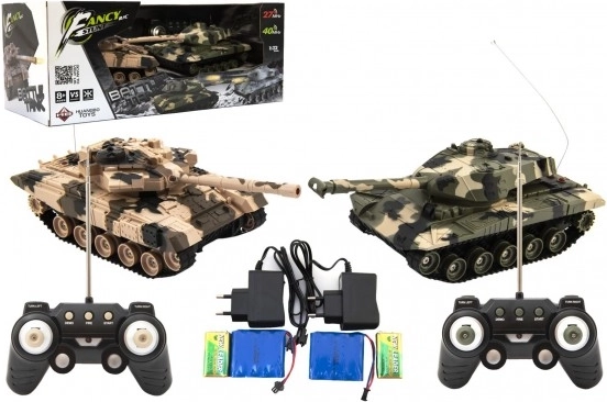 Tanková bitka RC modely s dobíjacím packom