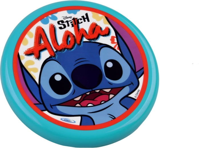 Lietajúci disk DISNEY STITCH 20 cm – pružné frisbee pre deti