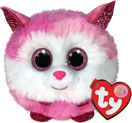 TY Beanie Balls Princess ružový husky