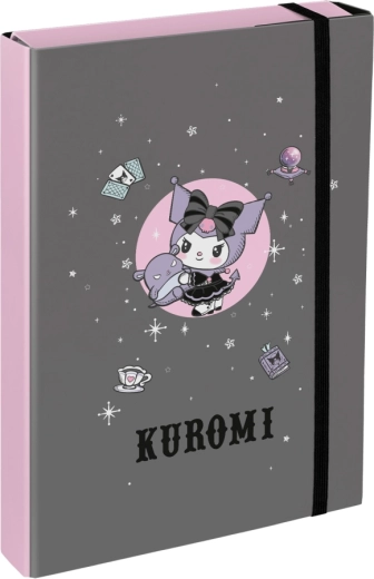 Dosky na školské zošity A4 Jumbo KUROMI sivé