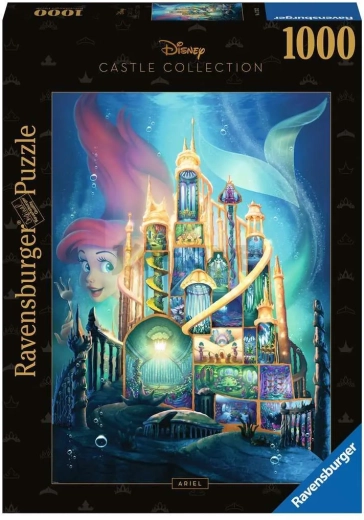 Ravensburger puzzle Disney Castle Collection: Ariel 1000 dielikov