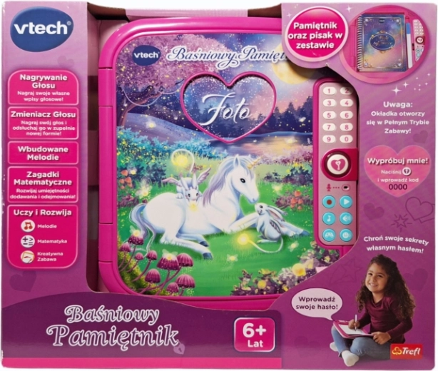 VTech Rozprávkový denník so zámkom