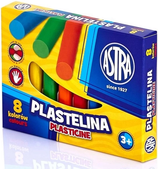 Kreatívna plastelína Astra 8x13 g