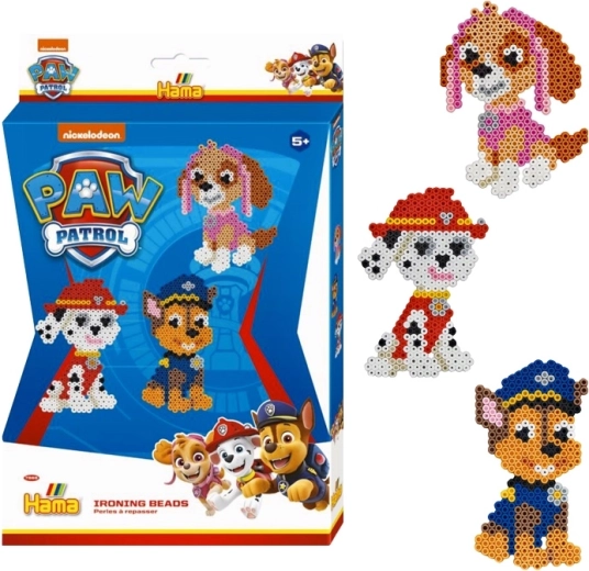 Zažehľovacie koráliky darčekový box Paw Patrol