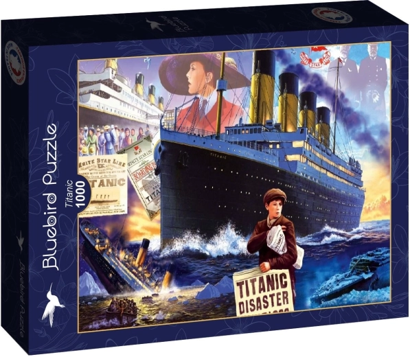 Bluebird puzzle Titanic 1000 dielikov