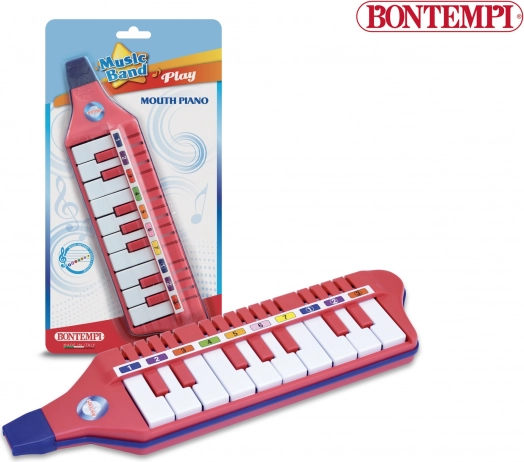 Bontempi Fúkacia klávesová harmonika 30,5 x 8 x 3 cm
