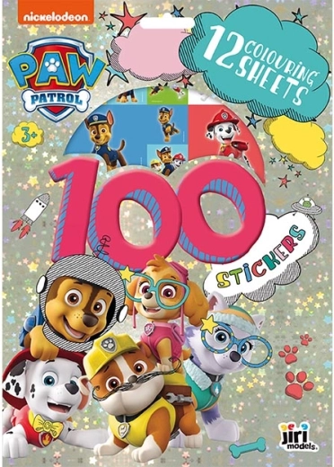 Labková patrola - omaľovánky a samolepky (viac než 100 ks) - 1 kus
