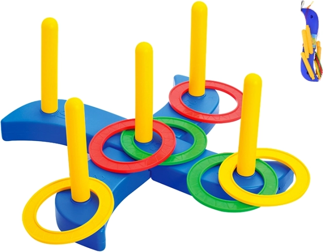 Hádzacie krúžky – detská hra na rozvoj koordinácie