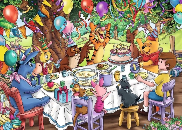 Ravensburger puzzle Macko Pú 1000 dielikov