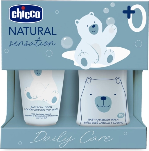 Chicco darčeková sada Natural Sensation Daily Care pre novorodencov