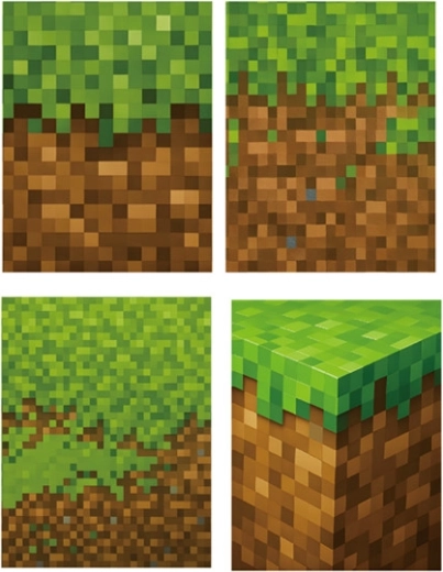 Darčeková taška Minecraft veľkosť L