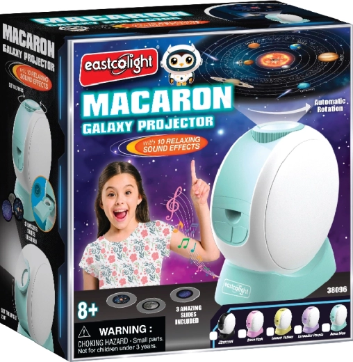 Projektor galaxie so zvukovými efektmi
