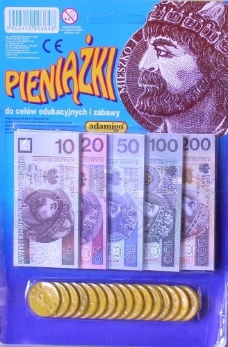 Detské peniaze a mince PL