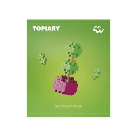 Plus-Plus kvety topiary